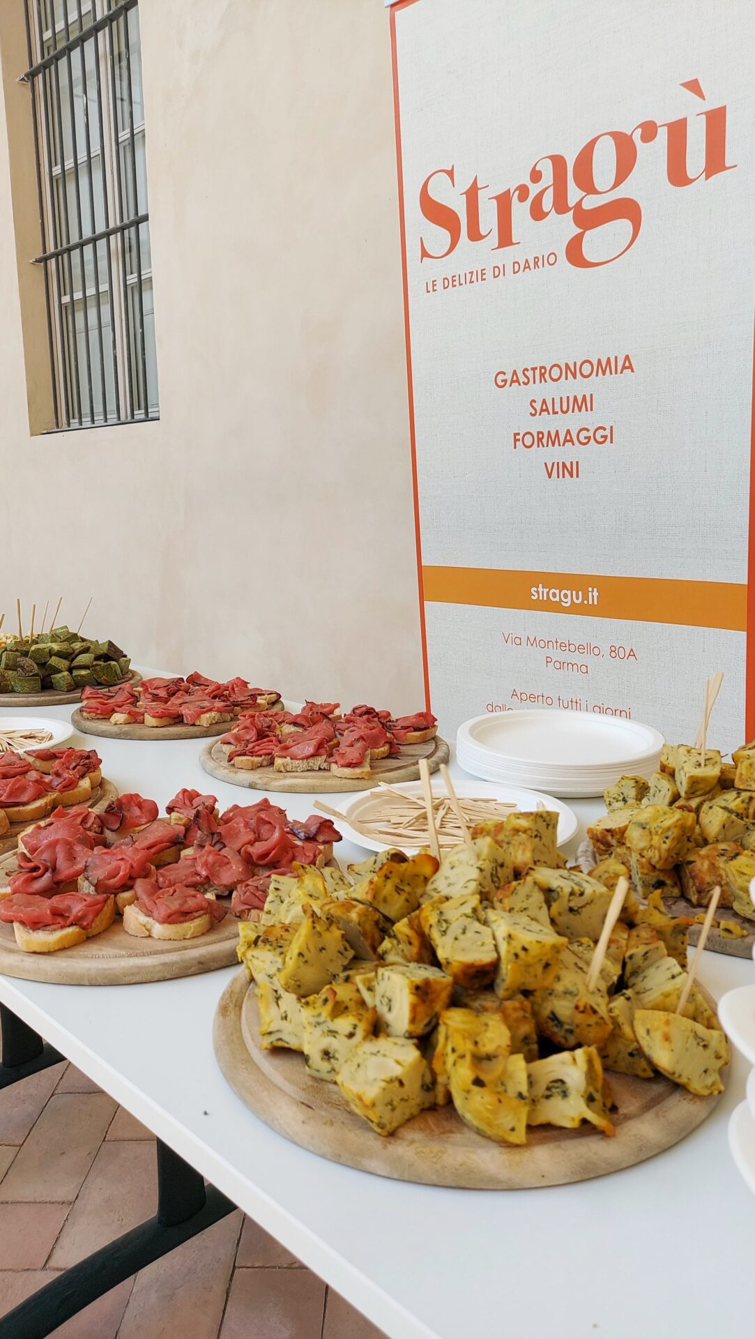 catering e banchetto di qualità presso parma