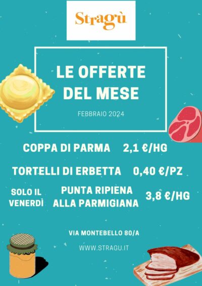 offerta del mese febbraio